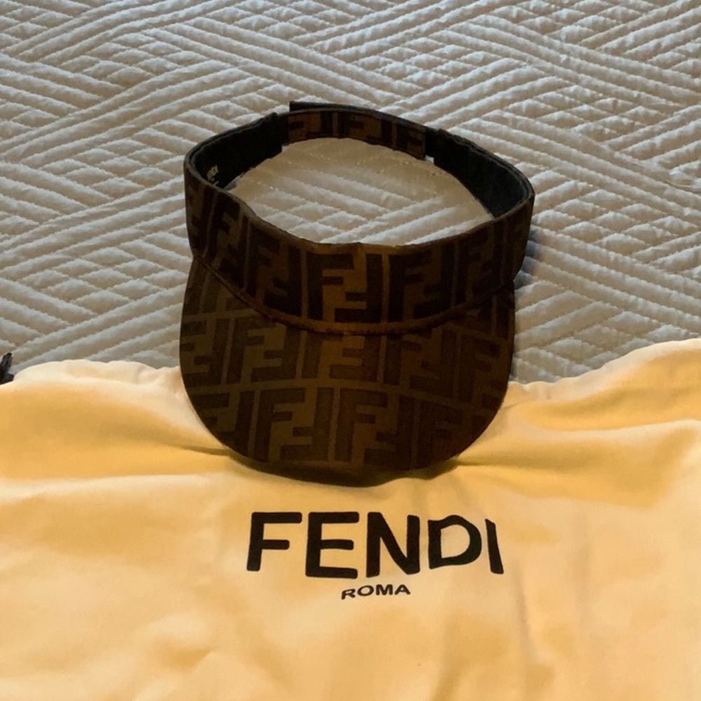 Fendi Zucca visor